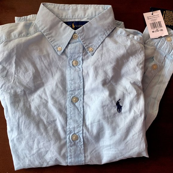 Polo by Ralph Lauren Other - POLO boys super soft Cotton Oxford Shirt